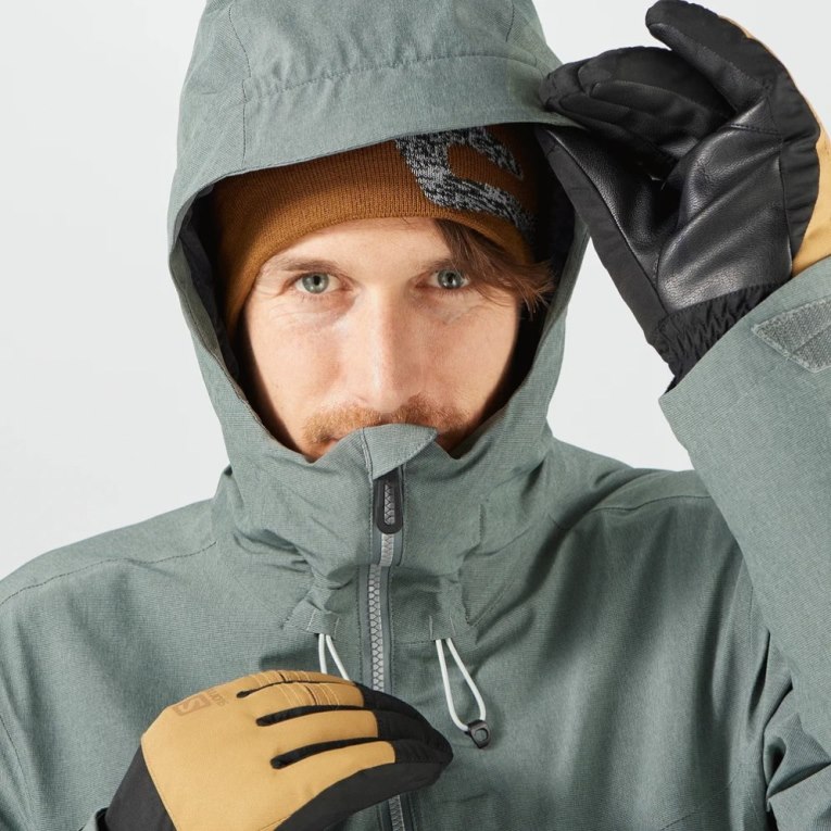 Chaquetas De Esquí Salomon Untracked Insulated Hombre Verde Oliva | MX SJUM702